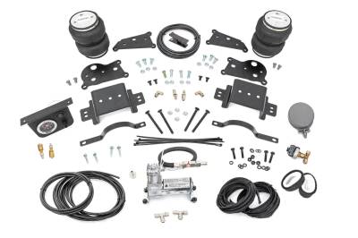 Rough Country Suspension Systems - Rough Country 10029C Rear Air Spring Kit w/Compressor for 14-26 RAM 2500 4WD