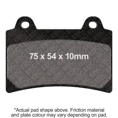 EBC Motorcycle Brakes - EBC Motorcycle Brakes FA123 Organic FA Series Pads