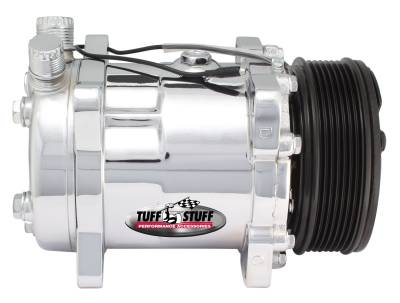 Tuff Stuff Performance Accessories - Tuff Stuff Performance 4515NB6G Sanden Style SD508 A/C Compressor