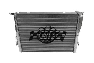 CSF Cooling - Racing & High Performance Division - CSF Cooling 7001 Aluminum Radiator for E9X 325i/330i/328i/E8X 128i/09-10 E89 Z4