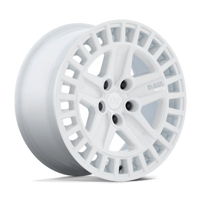 Black Rhino Hard Alloys - Black Rhino Wheels ALSTON 18x8.5 5x4.5 25mm Gloss White BR005WX18851225