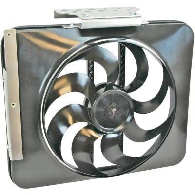 Flex-A-Lite - Flex-A-Lite 185 Black Magic Xtreme Electric Fan for 79-93 Ford Mustang