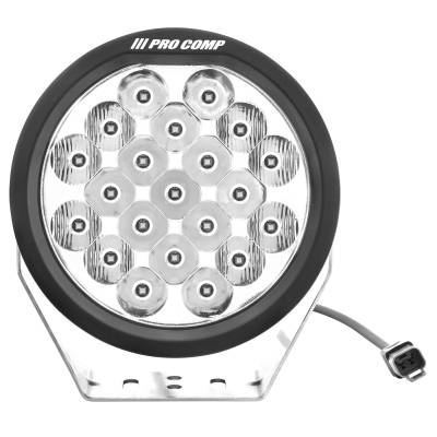 ProComp - Pro Comp 76502 Round LED Motorsports Light 5" Diameter White Light Each