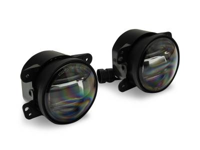 Raxiom - Raxiom J130814 Axial Series LED Fog Lights for 07-22 Jeep Wrangler JK/JL