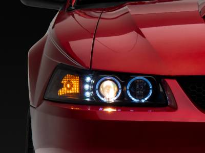 Raxiom - Raxiom 101684 Dual LED Halo Projector Headlights
