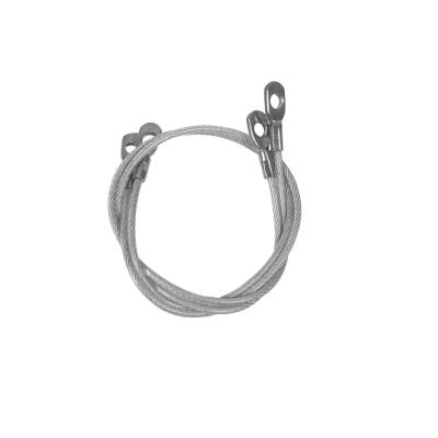 Trim Parts - Trim Parts MPHP013PN Licensed Mopar 13" Hood Pin Lanyard 1969-74