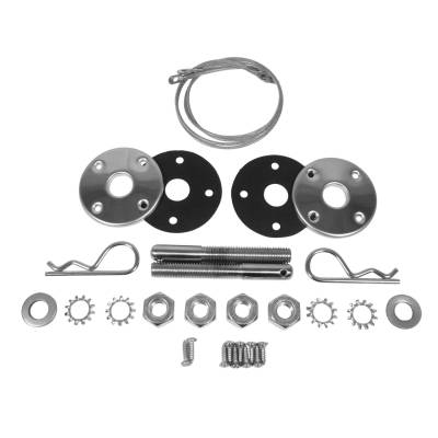 Trim Parts - Trim Parts MPHP123KSZ 23" Stainless Steel Hood Pin Kit 1969-4