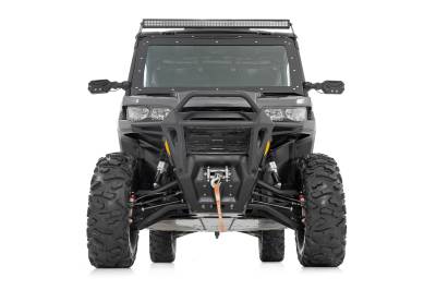 Rough Country Suspension Systems - Rough Country 97041BLK High Clearance Front Control Arms for Defender HD