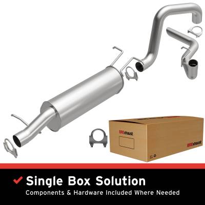 BRExhaust - BRExhaust 106-0421 Direct-Fit Exhaust System Replacement Kit
