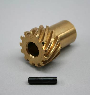 PRW - PRW 70262491 Bronze Distributor Gear for 55-00 Chevy 262-454 0.491" Rev Rotation