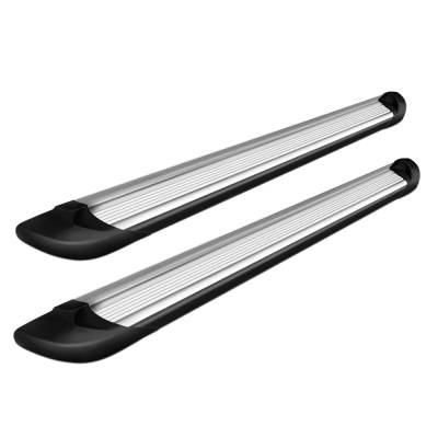 Black Horse Off Road - Black Horse TR-G385S Transporter Board Silver for 01-18 Silverado/Sierra Crewcab