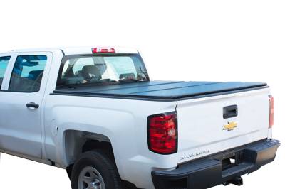 Black Horse Off Road - Black Horse HTF-GM14 Hard Tonneau Cover Black for 19-23 Sierra/Silverado 1500