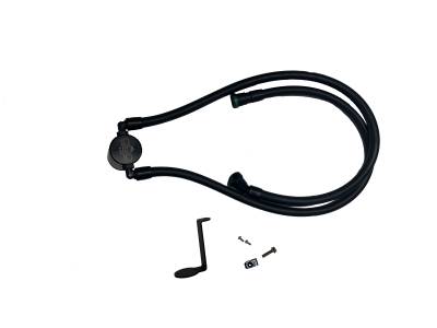 J&L Oil Separator Co - J&L Oil Separator 3121P-B Black Oil Separator 3.0 PCV Side