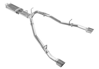 Stillen - Stillen 509600 Cat Back Exhaust Polished Tips for 11-24 RAM 1500 5.7L Hemi