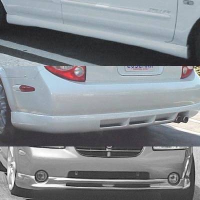 Stillen - Stillen 108270 4Pc Body Kit w/Classic Style Lip Spoiler for 00-01 Nissan Maxima