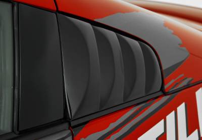 Stillen - Stillen 1035099 Unpainted Window Louver for 03-08 Nissan 350Z