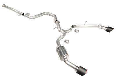 Stillen - Stillen 504205 Cat Back Exhaust Carbon Fiber Tip for 22+ Hyundai Elantra N