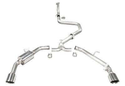Stillen - Stillen 504203 Cat Back Exhaust Polished SS Tip for 22-23 Hyundai Elantra N