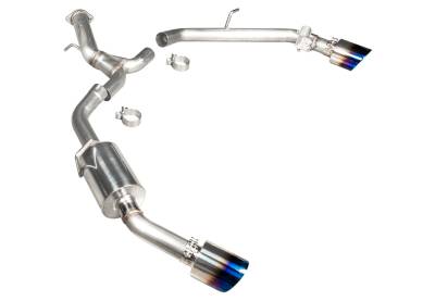 Stillen - Stillen 504201 Axle Back Exhaust Burnt SS Tip for 22+ Hyundai Elantra N