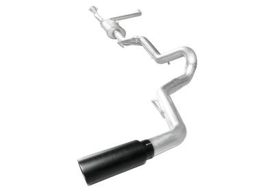 Stillen - Stillen 509356 SS Cat Back Exhaust Black Tip for 22+ Toyota Tundra