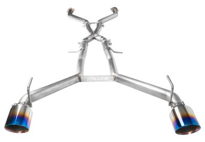 Stillen - Stillen 504501 Competition Cat Back Exhaust Blue Burnt Tips for 23+ Nissan Z