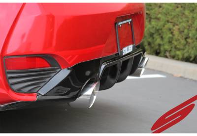 Stillen - Stillen 504453 SS Cat Back Exhaust System Polished for 17-22 Infiniti Q60 3.0t