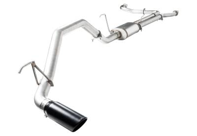 Stillen - Stillen 509561 Cat Back Exhaust Black Tip for 16-21 Nissan Titan 2WD/4WD