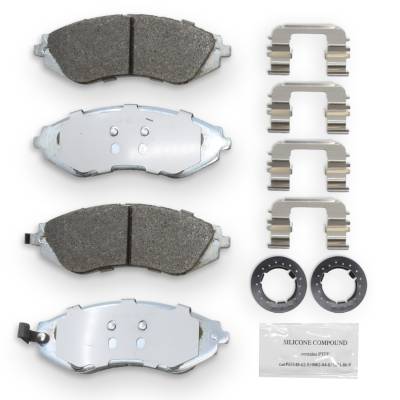 NRS Brakes - NRS Brakes NS1035 FRONT Disc Brake Pad Set for Chevrolet Daewoo Pontiac Suzuki