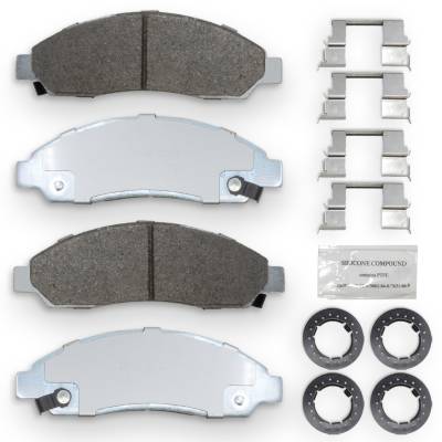 NRS Brakes - NRS Brakes NS1039 FRONT Disc Brake Pad Set for Chevy/GMC & Isuzu