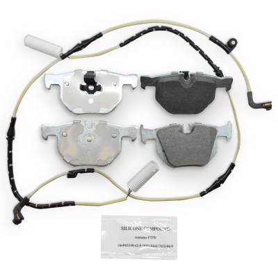 NRS Brakes - NRS Brakes NS1042 REAR Disc Brake Pad Set for BMW 2.0/2.5/3.0