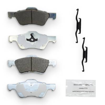 NRS Brakes - NRS Brakes NS1047 FRONT Disc Brake Pad Set for Ford/Mazda Mercury 2.3/2.5/3.0