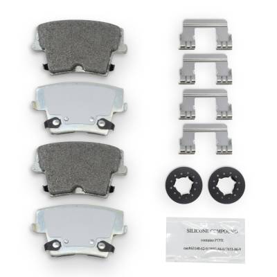 NRS Brakes - NRS Brakes NS1057 REAR Disc Brake Pad Set for Chrysler & Dodge