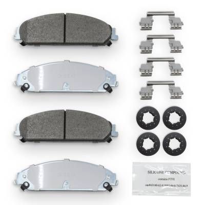 NRS Brakes - NRS Brakes NS1058 FRONT Disc Brake Pad Set for Chrysler/Dodge