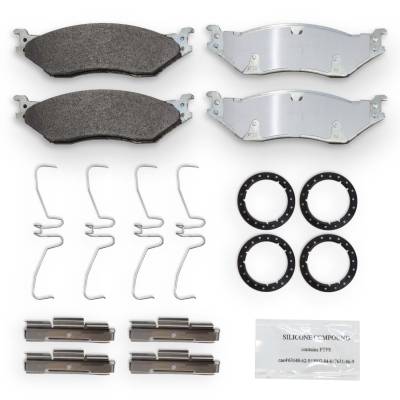 NRS Brakes - NRS Brakes NS1066 Disc Brake Pad Set for Coachmen Damon Entegra Coach Fleetwood