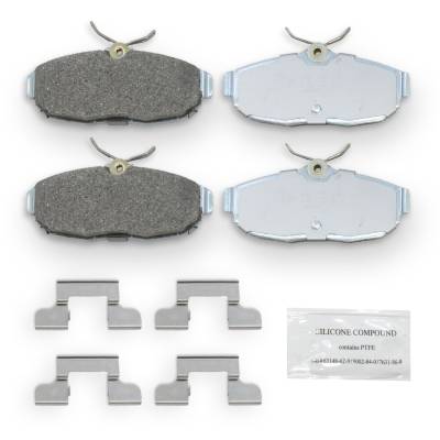NRS Brakes - NRS Brakes NS1082 REAR Disc Brake Pad Set for 05-11 Ford Mustang 4.0 4.6/5.4