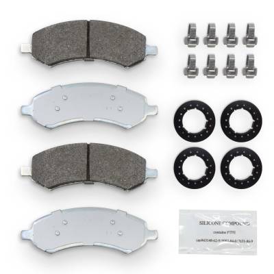 NRS Brakes - NRS Brakes NS1084 FRONT Disc Brake Pad Set for Chrysler/Dodge/Jeep Mitsubishi