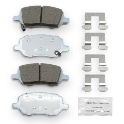 NRS Brakes - NRS Brakes NS1093 REAR Disc Brake Pad Set for Buick/Chevy/Pontiac/Saturn 3.5