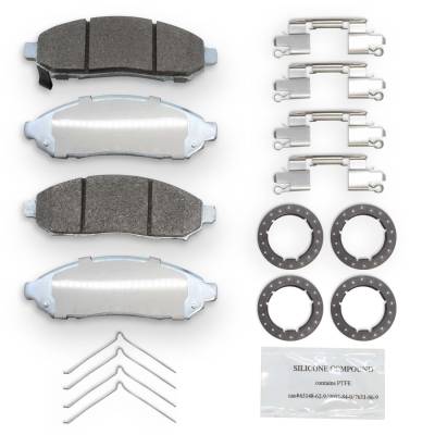 NRS Brakes - NRS Brakes NS1094 FRONT Disc Brake Pad Set for Nissan Suzuki 2.5/4.0