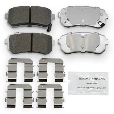 NRS Brakes - NRS Brakes NS1157 REAR Disc Brake Pad Set for Hyundai/Kia 1.6/2.0 2.4