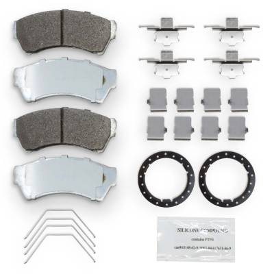 NRS Brakes - NRS Brakes NS1164 FRONT Disc Brake Pad Set for Ford/Lincoln Mazda Mercury