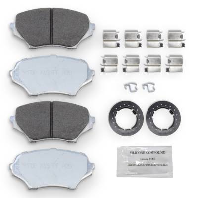 NRS Brakes - NRS Brakes NS1179 FRONT Disc Brake Pad Set for 06-15 Mazda MX-5 Miata 2.0