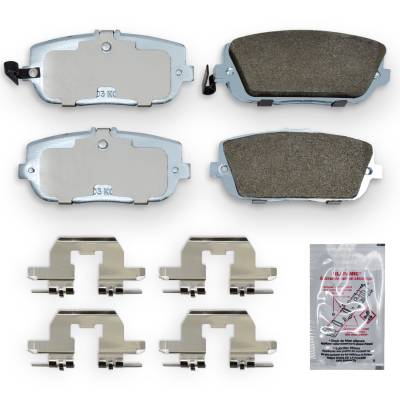 NRS Brakes - NRS Brakes NS1180 REAR Disc Brake Pad Set for Fiat Mazda 1.4/2.0