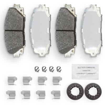 NRS Brakes - NRS Brakes NS1184 FRONT Disc Brake Pad Set for Lexus & Toyota 1.5/1.8