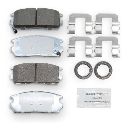 NRS Brakes - NRS Brakes NS1275 REAR Disc Brake Pad Set for Chevy/GMC/Pontiac/Saturn