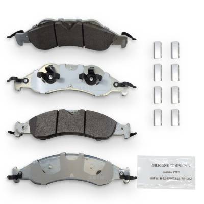 NRS Brakes - NRS Brakes NS1278 FRONT Disc Brake Pad Set for Ford/Lincoln 5.4