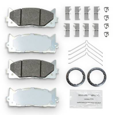 NRS Brakes - NRS Brakes NS1293 FRONT Disc Brake Pad Set for Lexus & Toyota 2.4 2.5/3.5