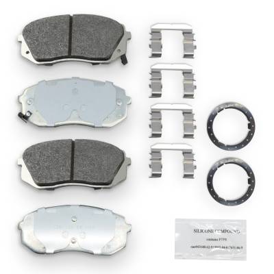 NRS Brakes - NRS Brakes NS1295 FRONT Disc Brake Pad Set for Hyundai & Kia