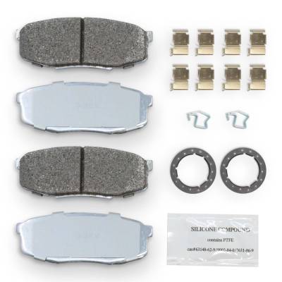 NRS Brakes - NRS Brakes NS1304 REAR Disc Brake Pad Set for Lexus & Toyota 4.0 4.6 4.7/5.7