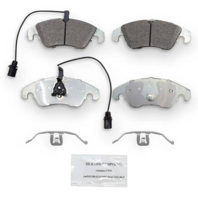 NRS Brakes - NRS Brakes NS1322 FRONT Disc Brake Pad Set for Audi 2.0/3.0 3.2 4.0 4.2