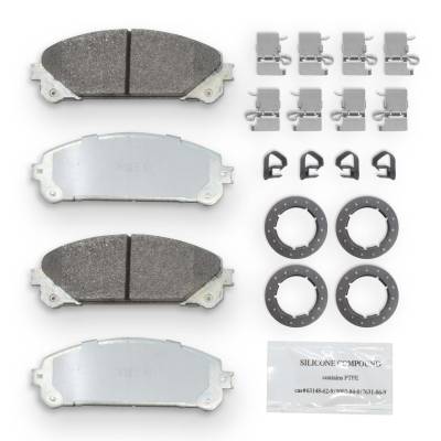 NRS Brakes - NRS Brakes NS1324 FRONT Disc Brake Pad Set for Lexus & Toyota